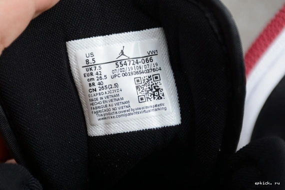 Cheap EP 554724-066 Air 554724-066 Jordan Mid  Bred Toe 1 0107